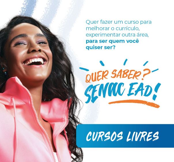 Senac Abre Inscrições para os cursos livres EAD Oportunidades e Negócios